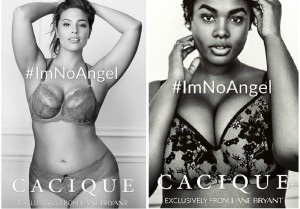 Lane Bryant's lingerie line Cacique launches their "I'm No Angel" campaign